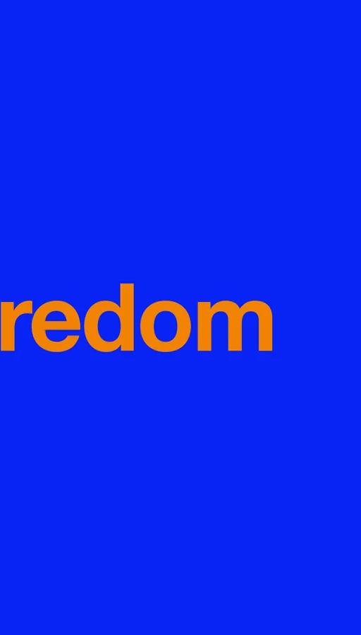 Text-based artwork by Tony Cokes from the installation On Boredom