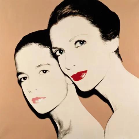 Andy Warhol, Madre e figlia: Tina e Lisa Bilotti (1981)
