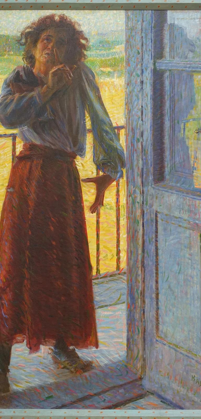 Giacomo Balla, Madwoman (La pazza), c. 1905, La Galleria Nazionale, Rome