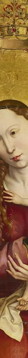 Work by Martin Schongauer shown in The Beautiful Immortal exhibition