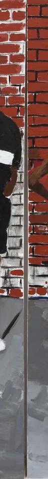 Artwork from Henry Taylor. Where thoughts provoke at Musée Picasso Paris