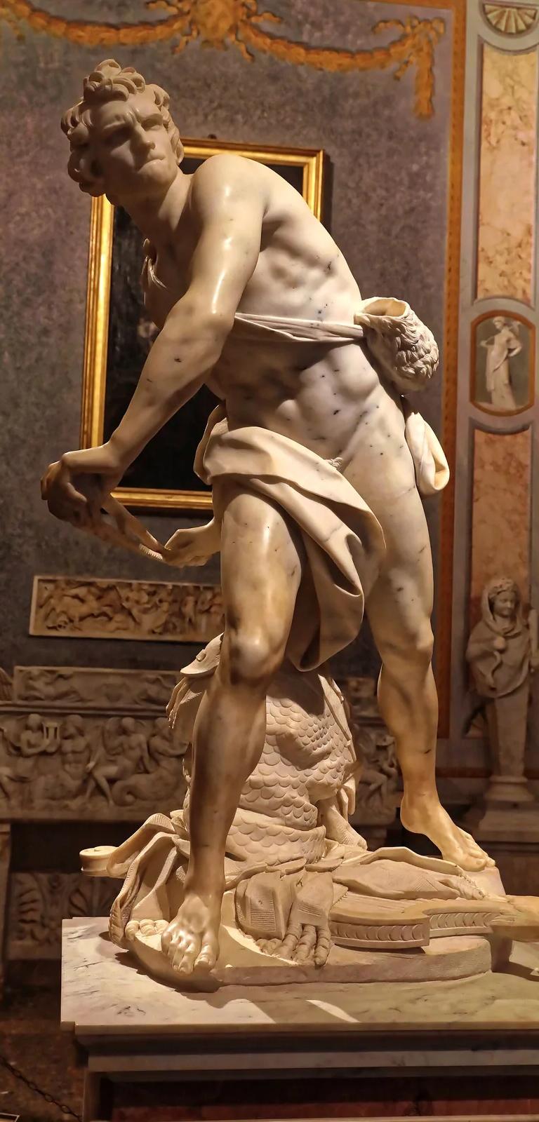 Bernini's David (1623-1624), Galleria Borghese