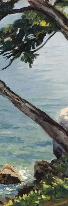 Cap d'Ail, Alpes-Maritimes (1952), a painting by Sir Winston Churchill