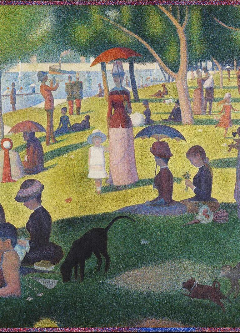 Painting by Georges Seurat