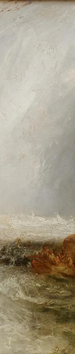 J.M.W. Turner, Ostende (1844), from the Neue Pinakothek collection on display at the Alte Pinakothek