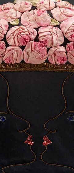 Surrealist fashion designs by Elsa Schiaparelli on display at the V&A