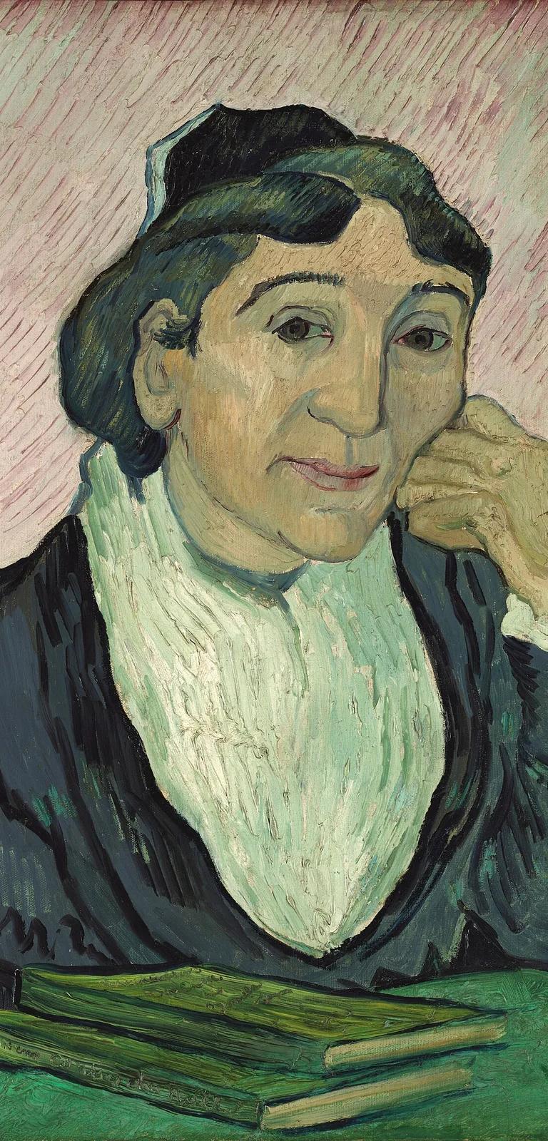 Vincent van Gogh, L'Arlesienne (Portrait of Madame Ginoux), 1890, La Galleria Nazionale, Rome