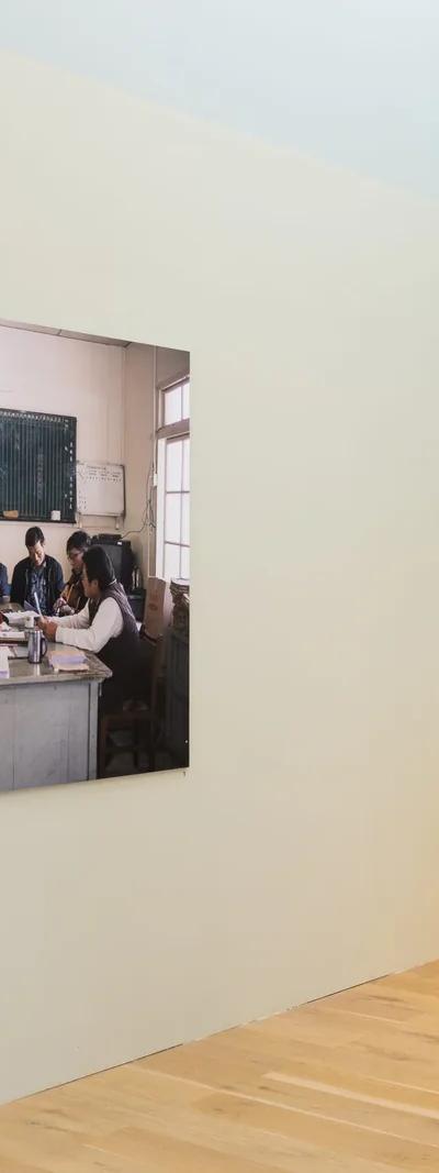 Installation view from The Condition of Being Near at ICA Philadelphia