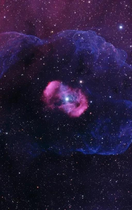 NGC 6164 and NGC 6165, 'The Dragon's Egg' nebula, an astrophotography image from the competition