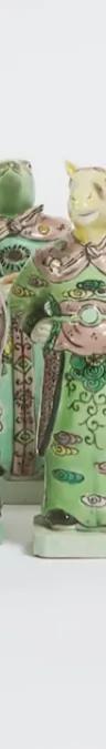 Set of Chinese zodiac animal figures