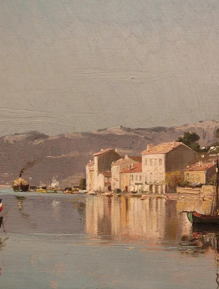 Vue de Saint-Mandrier, a painting by Gustave Fayet