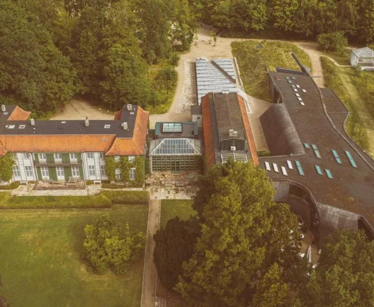 Installation view of Pekka Halonen: The Call of Finland at Museum Ordrupgaard