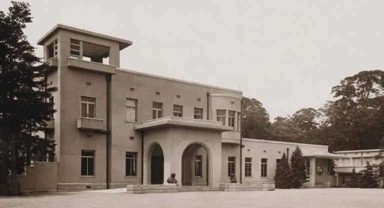 Art Deco interior of the former residence of Prince Asaka