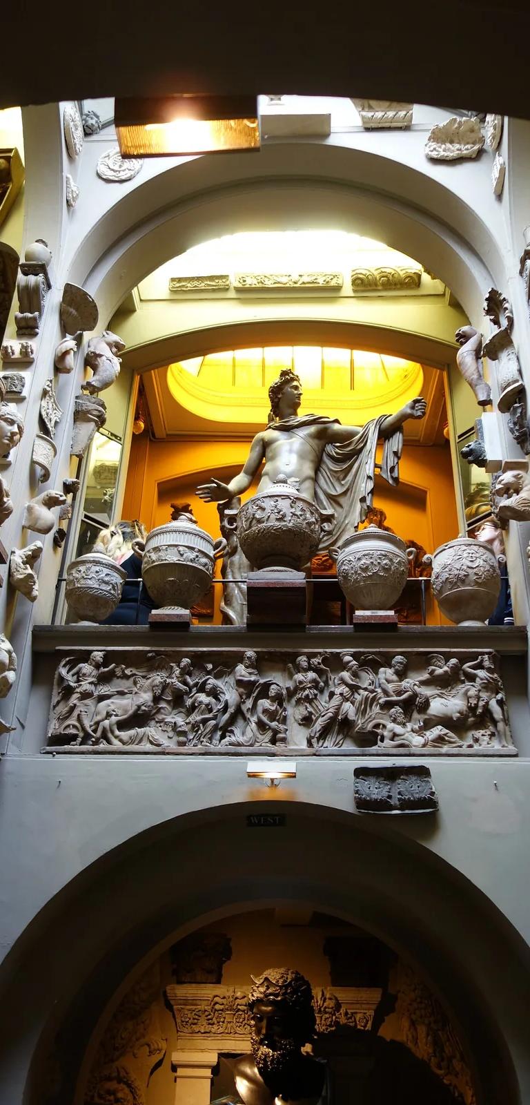 Interior of Sir John Soane's Museum