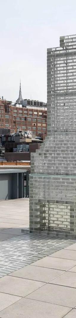 Kelly Akashi's terrace commission at the Whitney Museum