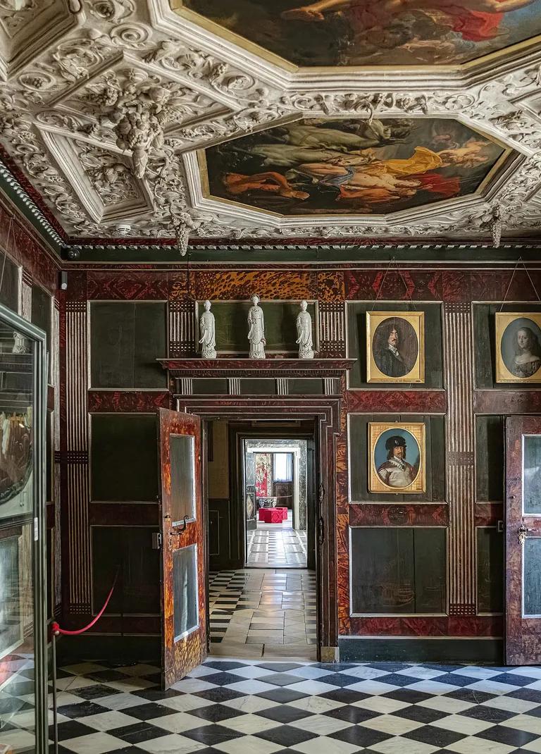 Christian IV's bedchamber at Rosenborg Castle