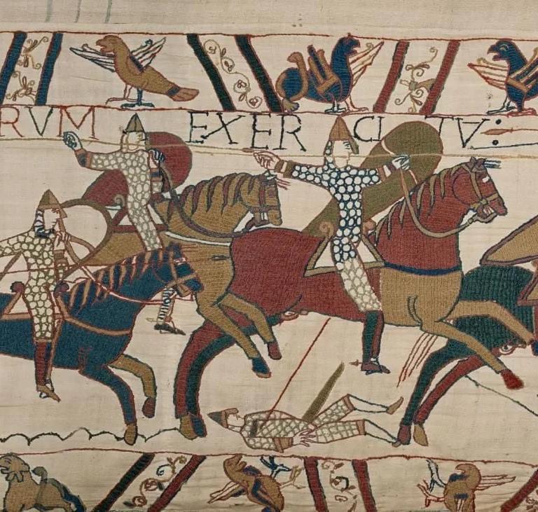 Detail from the Bayeux Tapestry