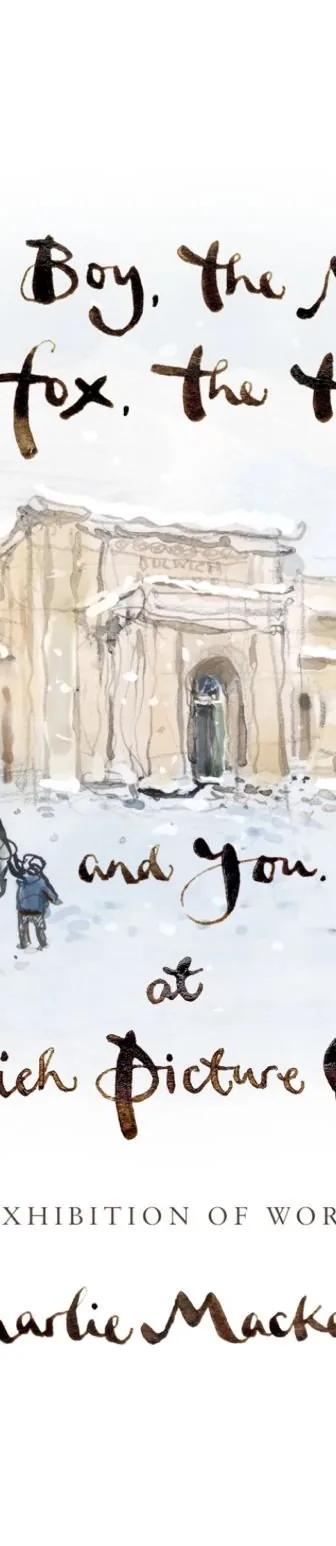 Illustration by Charlie Mackesy of the boy, the mole, the fox and the horse