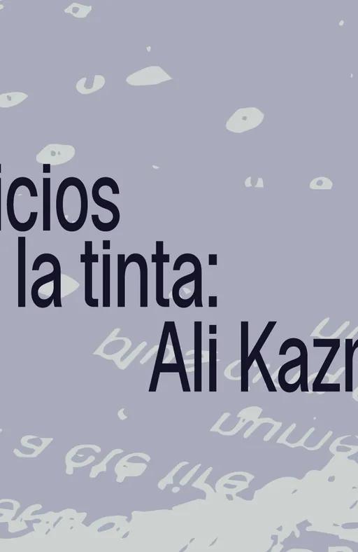 Oficios de la tinta: Ali Kazma exhibition banner
