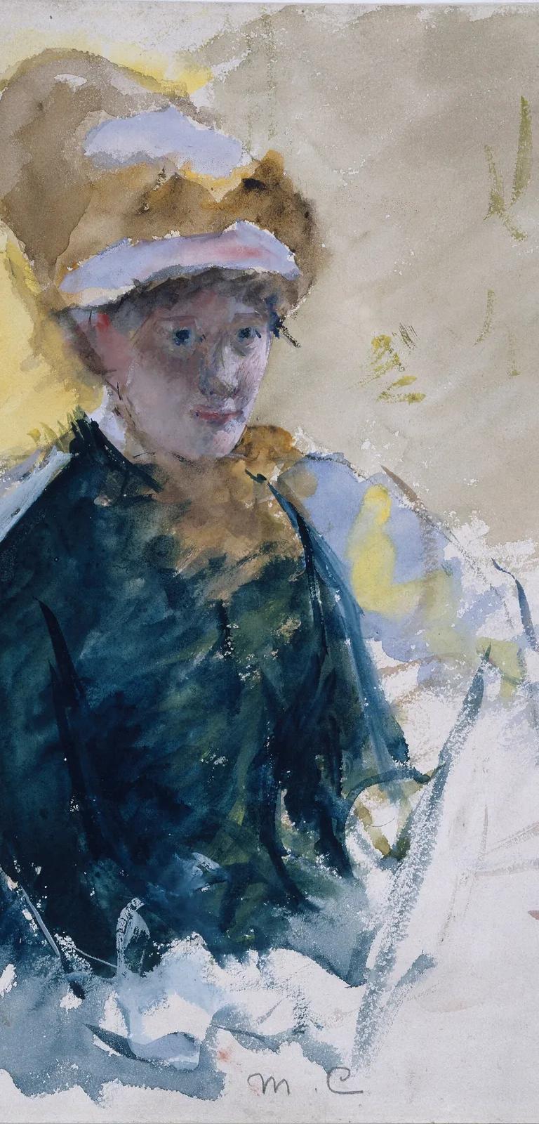 Self-Portrait by Mary Cassatt