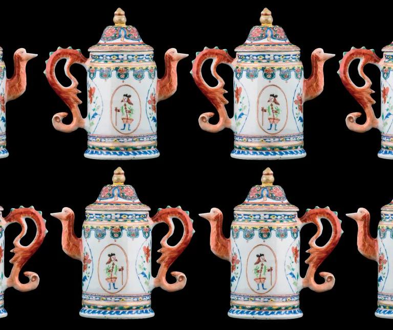 Chinese export porcelain from the former Cunha Alves Collection