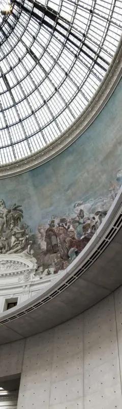 View of the Bourse de Commerce during its transitional programme, The Museum in Motion