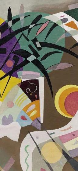 Vasily Kandinsky, Dominant Curve (detail)
