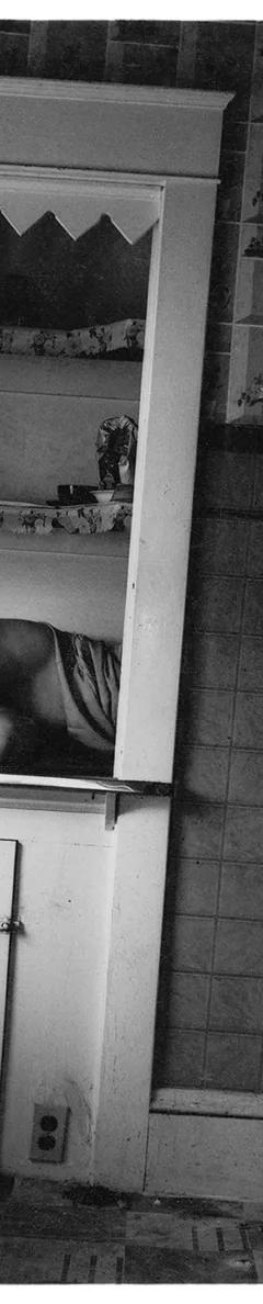 Francesca Woodman gelatin silver prints 'Legs' (1976) and 'Easter' (1976)
