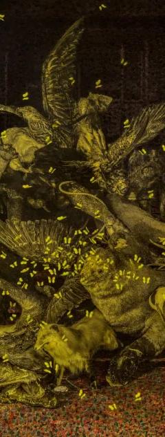 Paradise (2024) by Ahn Chang-Hong, from the exhibition noon-mool at the American University Museum