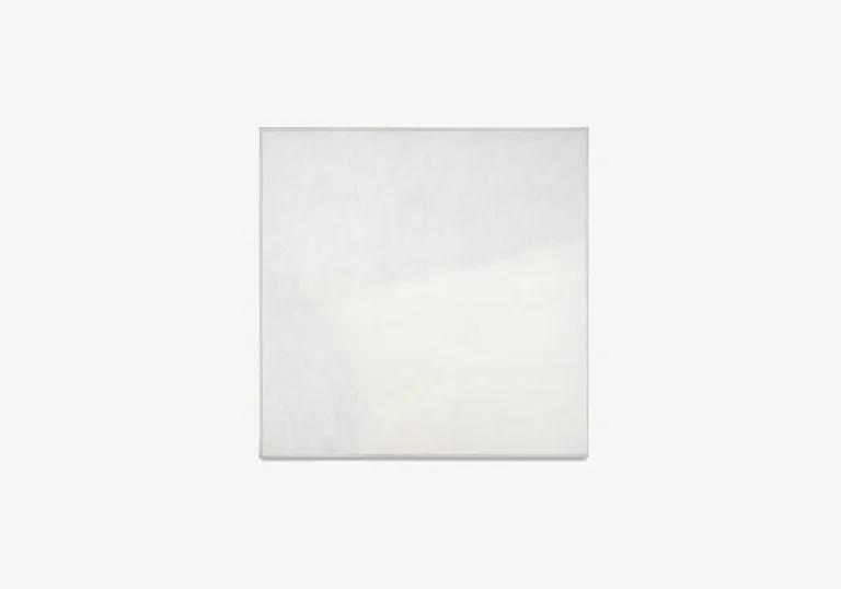 White painting by Robert Ryman