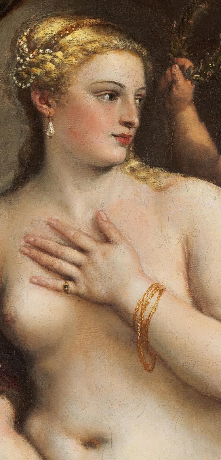Titian, Venus with a Mirror, c. 1555, National Gallery of Art