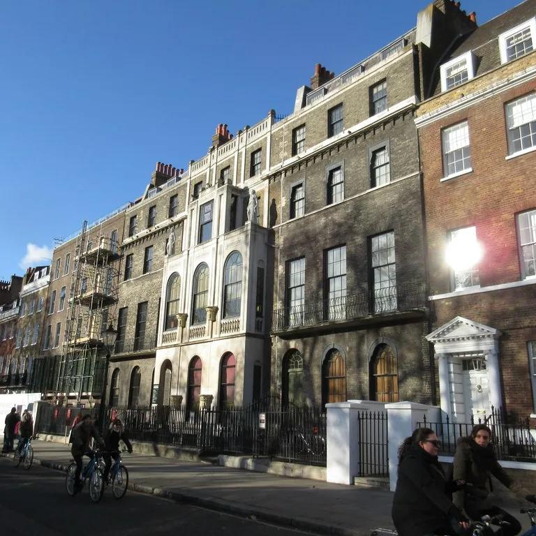 Sir John Soane's Museum exterior at Lincoln's Inn Fields