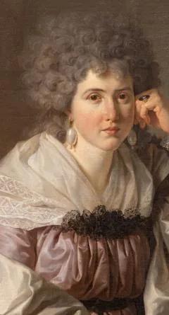 18th-century portrait of a woman, key image of the Musée Cognacq-Jay exhibition Révéler le féminin