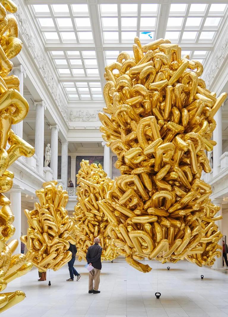 Banu Cennetoğlu, right?, 2022–ongoing. Installation view: 58th Carnegie International, Carnegie Museum of Art