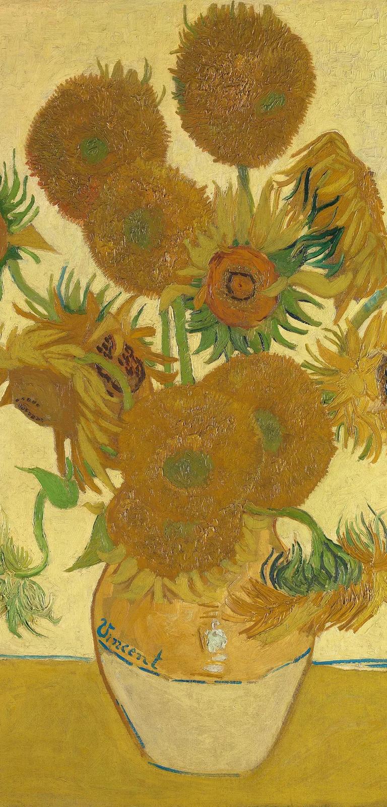Sunflowers by Vincent van Gogh, National Gallery London
