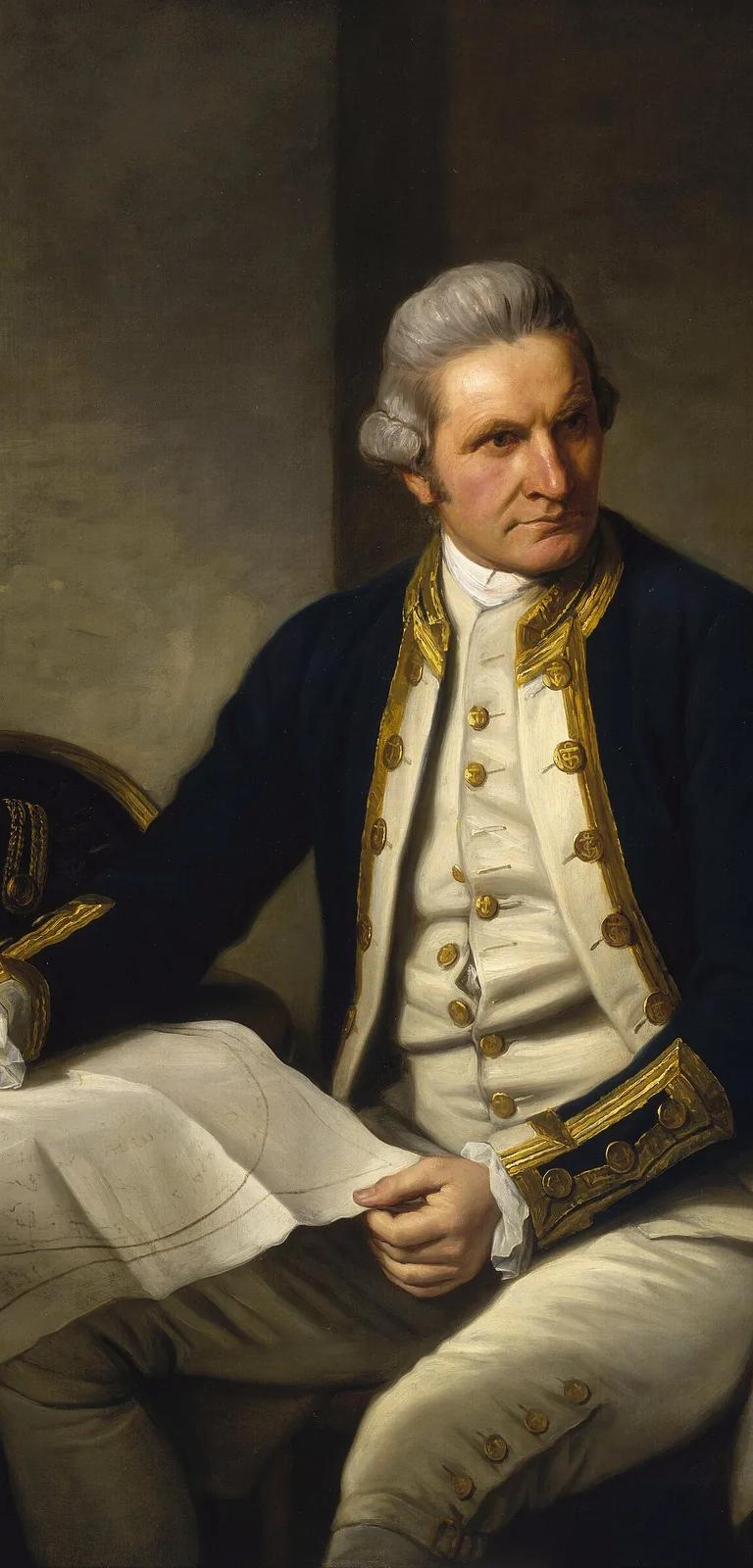Portrait of Captain James Cook