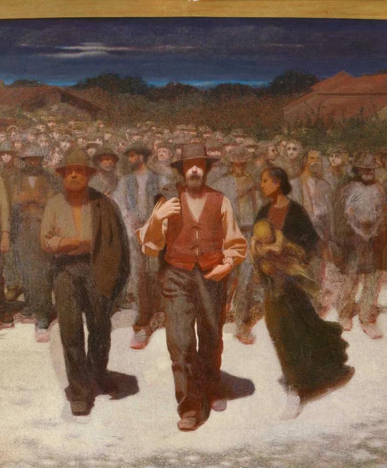 Pellizza da Volpedo, Fiumana, 1895-1896