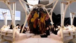 ENTRATE TAKK: con-vivere installation by studio TAKK at MAXXI