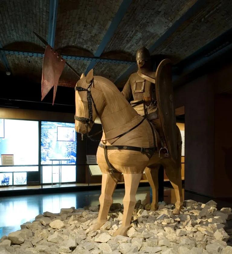 Gallery of The Memory of a Country, the permanent exhibition of the Museu d'Història de Catalunya