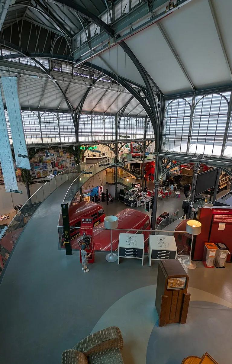 Vintage transport posters at the London Transport Museum