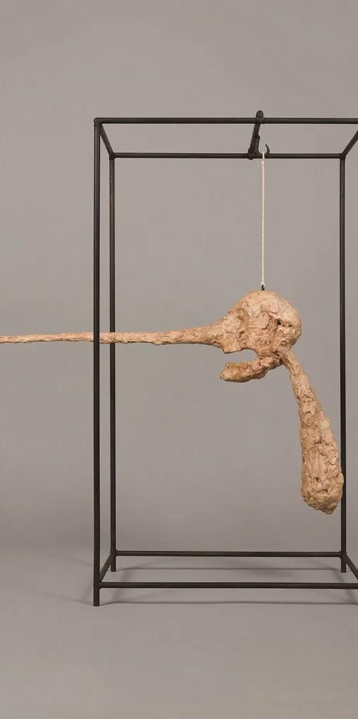 Alberto Giacometti, Le Nez, c. 1947-49, plaster, Fondation Giacometti