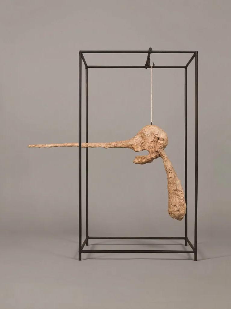 Alberto Giacometti, Le Nez, c. 1947-49, plaster, Fondation Giacometti