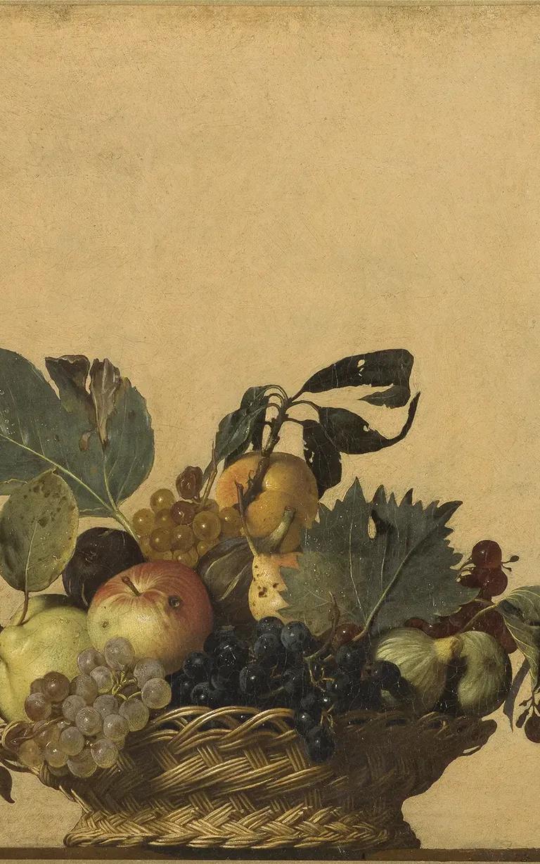 Caravaggio, Canestra di frutta (Basket of Fruit)