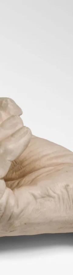 Auguste Rodin, Hand of Rodin Holding a Torso, bronze, Philadelphia Museum of Art