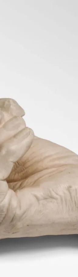 Auguste Rodin, Hand of Rodin Holding a Torso, bronze, Philadelphia Museum of Art
