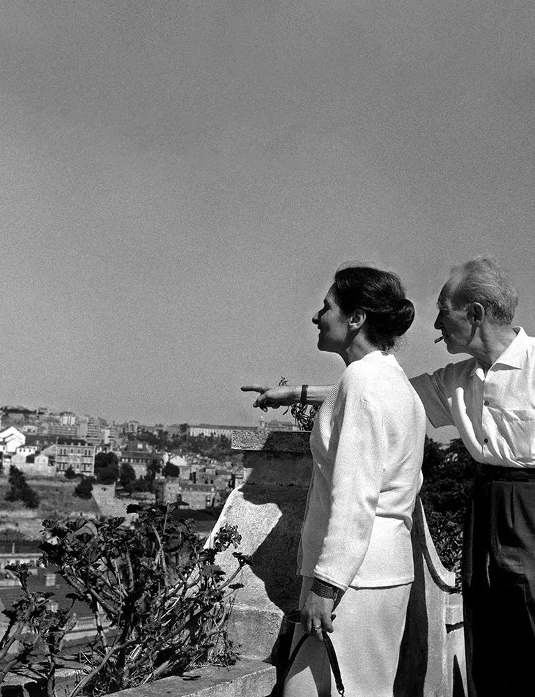 Arpad Szenes photographed by João Cutileiro in 1956