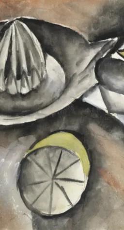 Max Peiffer Watenphul, Still Life with Lemons (1921)