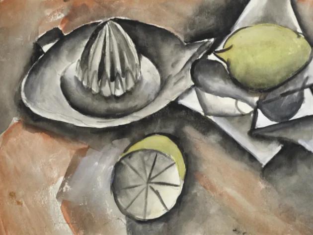 Max Peiffer Watenphul, Still Life with Lemons (1921)