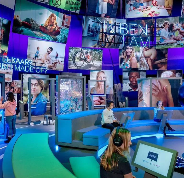 Humania exhibition at NEMO Science Museum