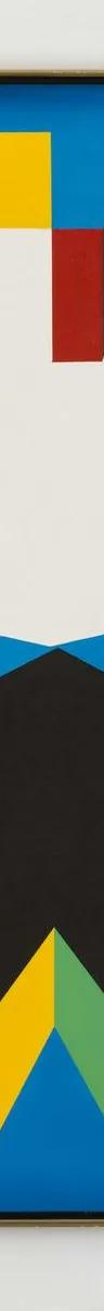Daniel LaRue Johnson's Nations, featured in Geometries at the Studio Museum in Harlem